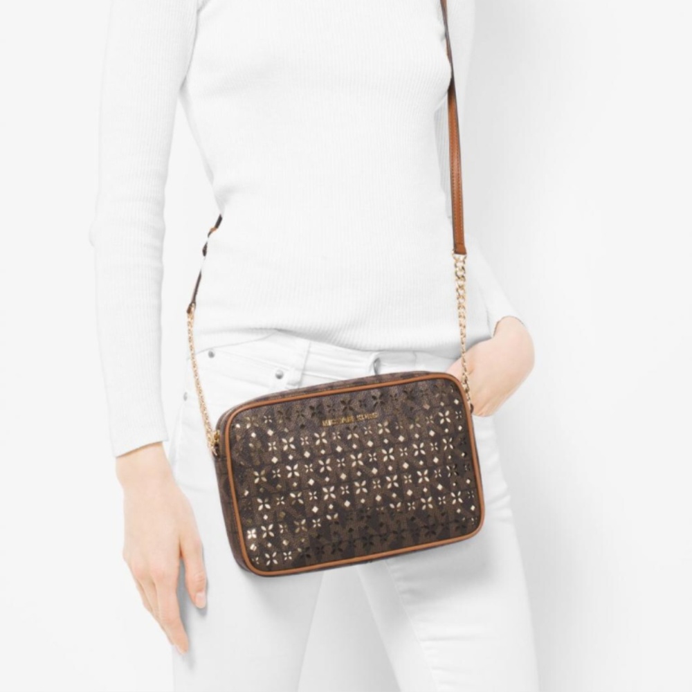 Michael Kors Perforated Crossbody Bag